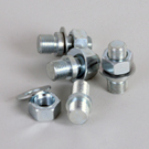 Stud for Jaguar XK120/140 Spline (with washer)